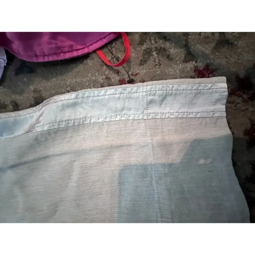 Tonet Men's White Mid Rise Side Stripe Straight Leg Pants Size 44